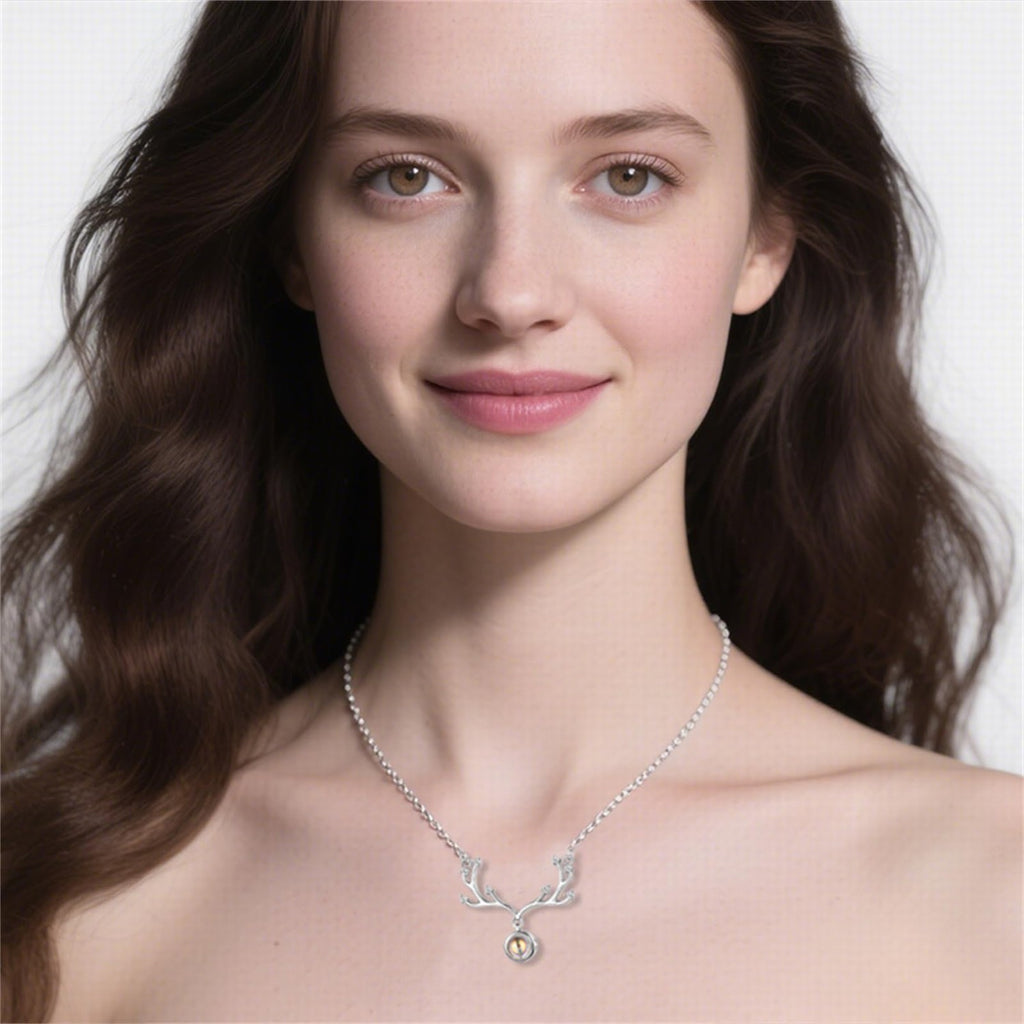 Two Tone Personalized Double Plate 3D Name Necklace - Style 3 - Customize Any Name