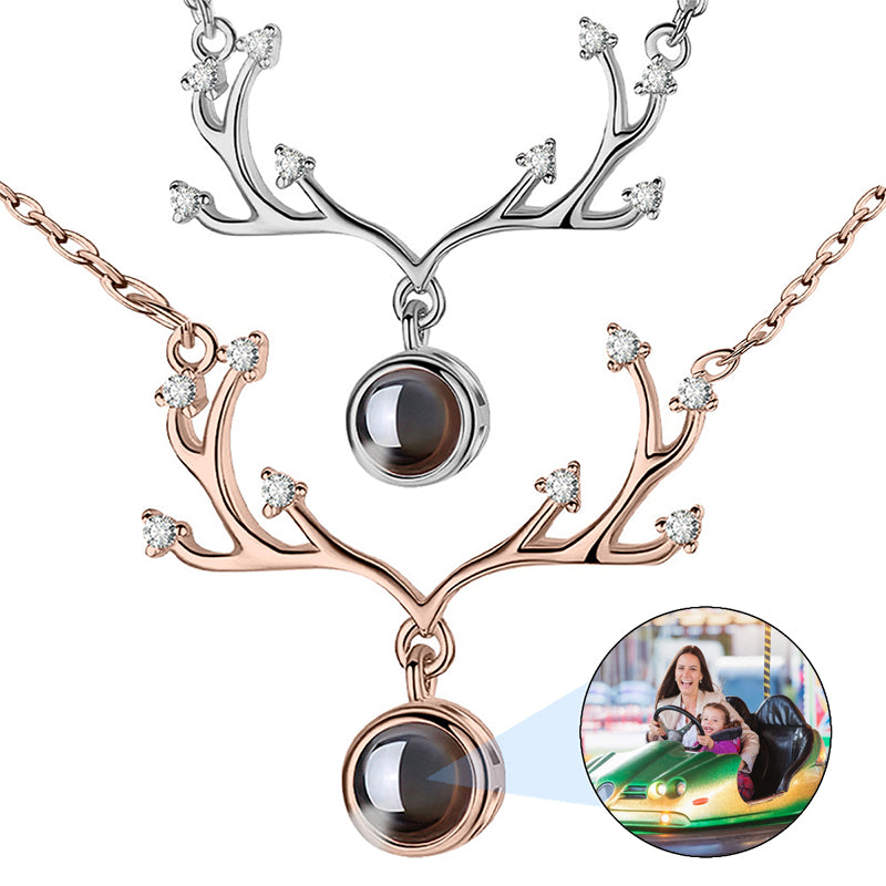 Two Tone Personalized Double Plate 3D Name Necklace - Style 3 - Customize Any Name